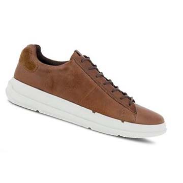 Men's Ecco Soft X Classic Casual Shoes Brown | SG 487ZUT